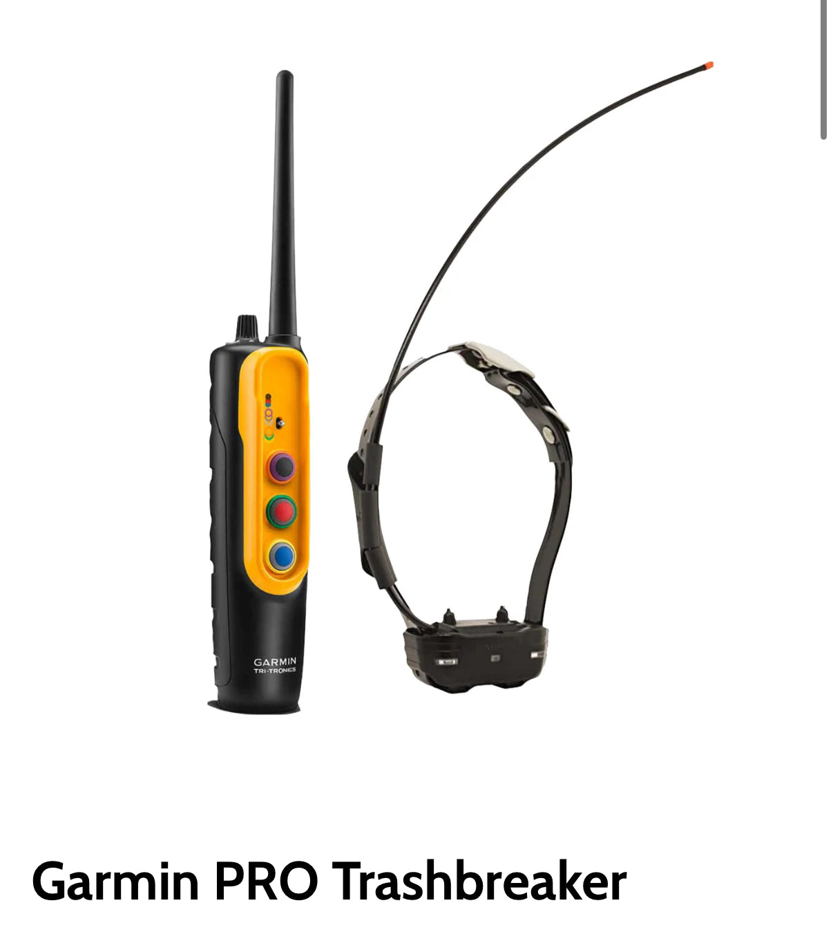 Garmin PRO Trashbreaker
