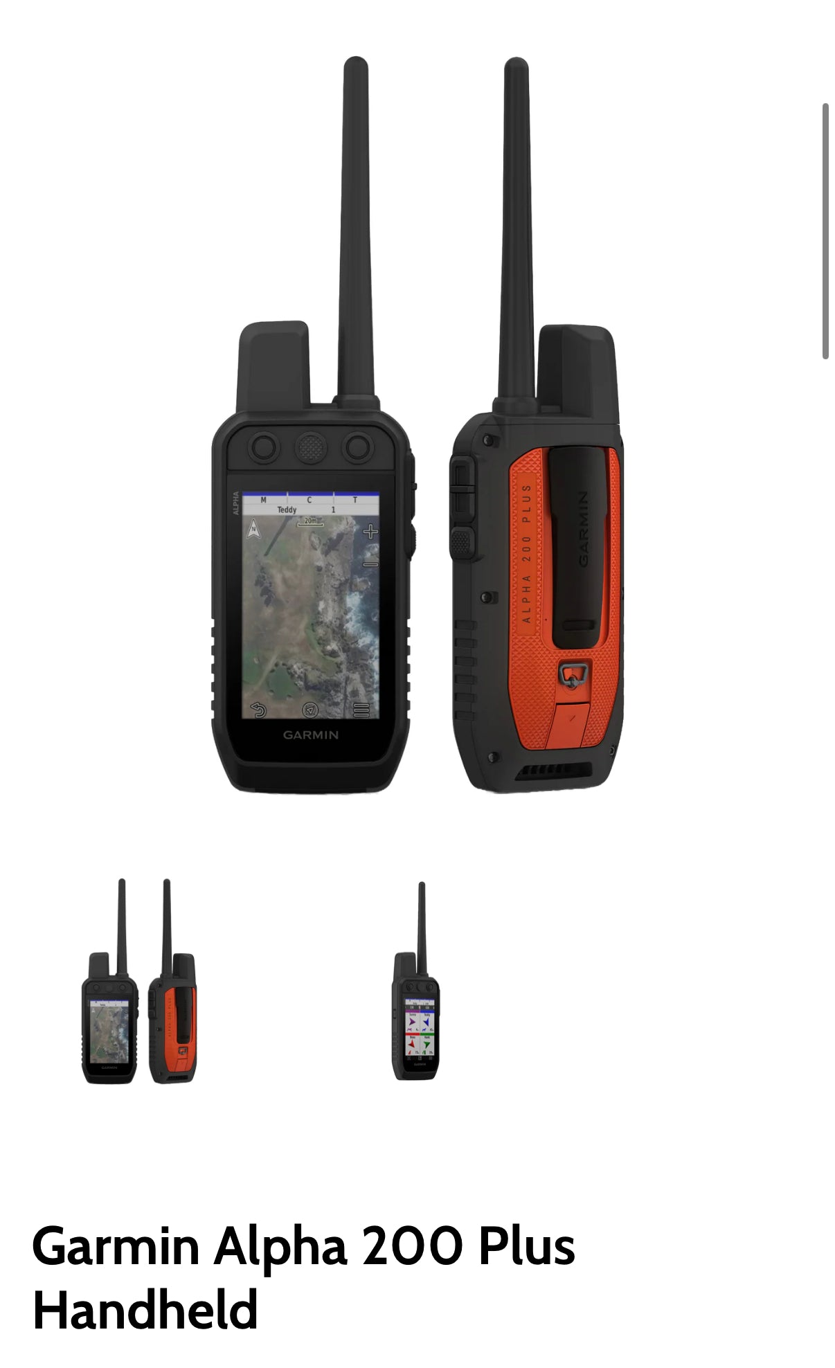 Garmin Alpha 200 Plus Handheld