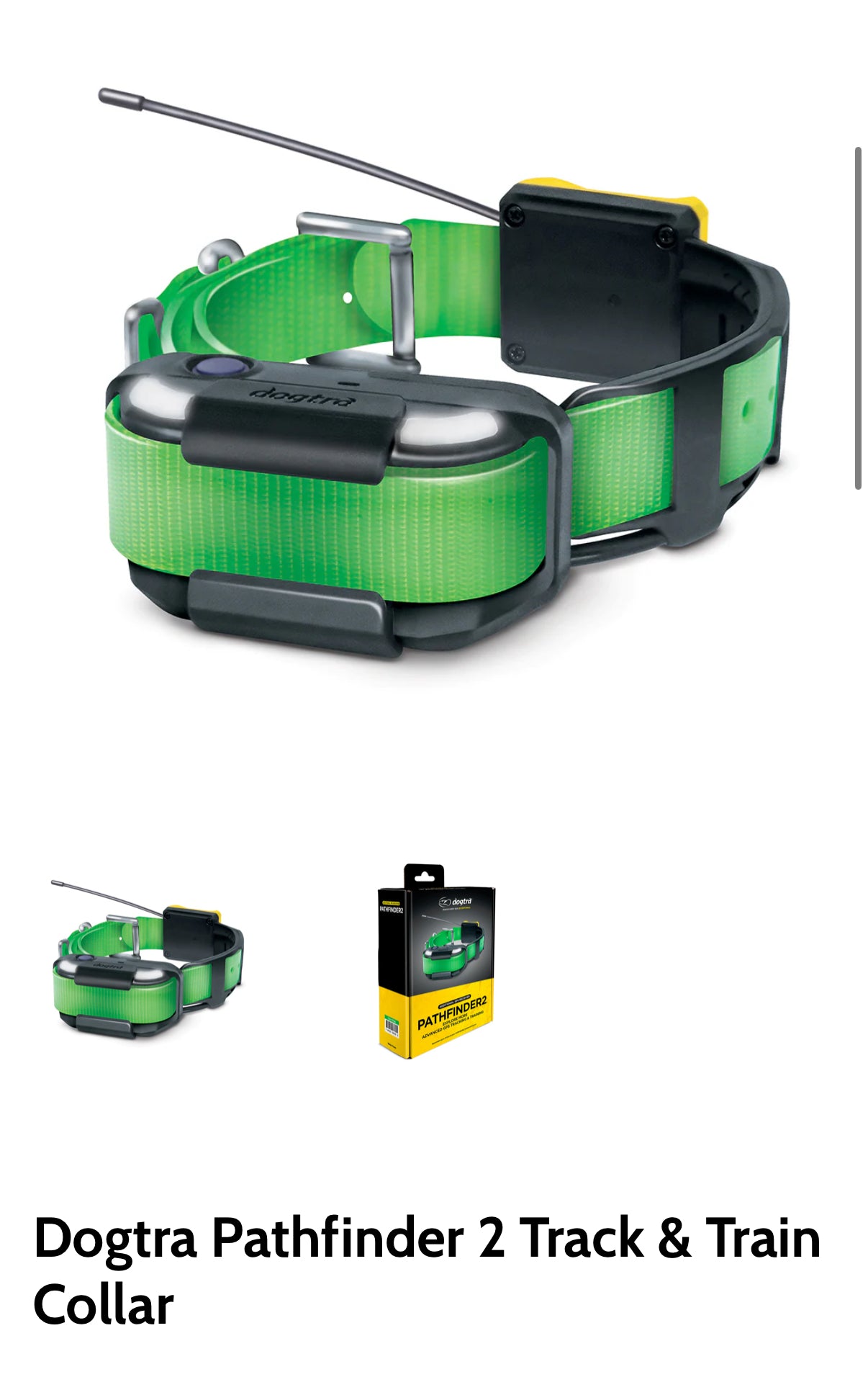 Dogtra Pathfinder 2 Track & Train Collar