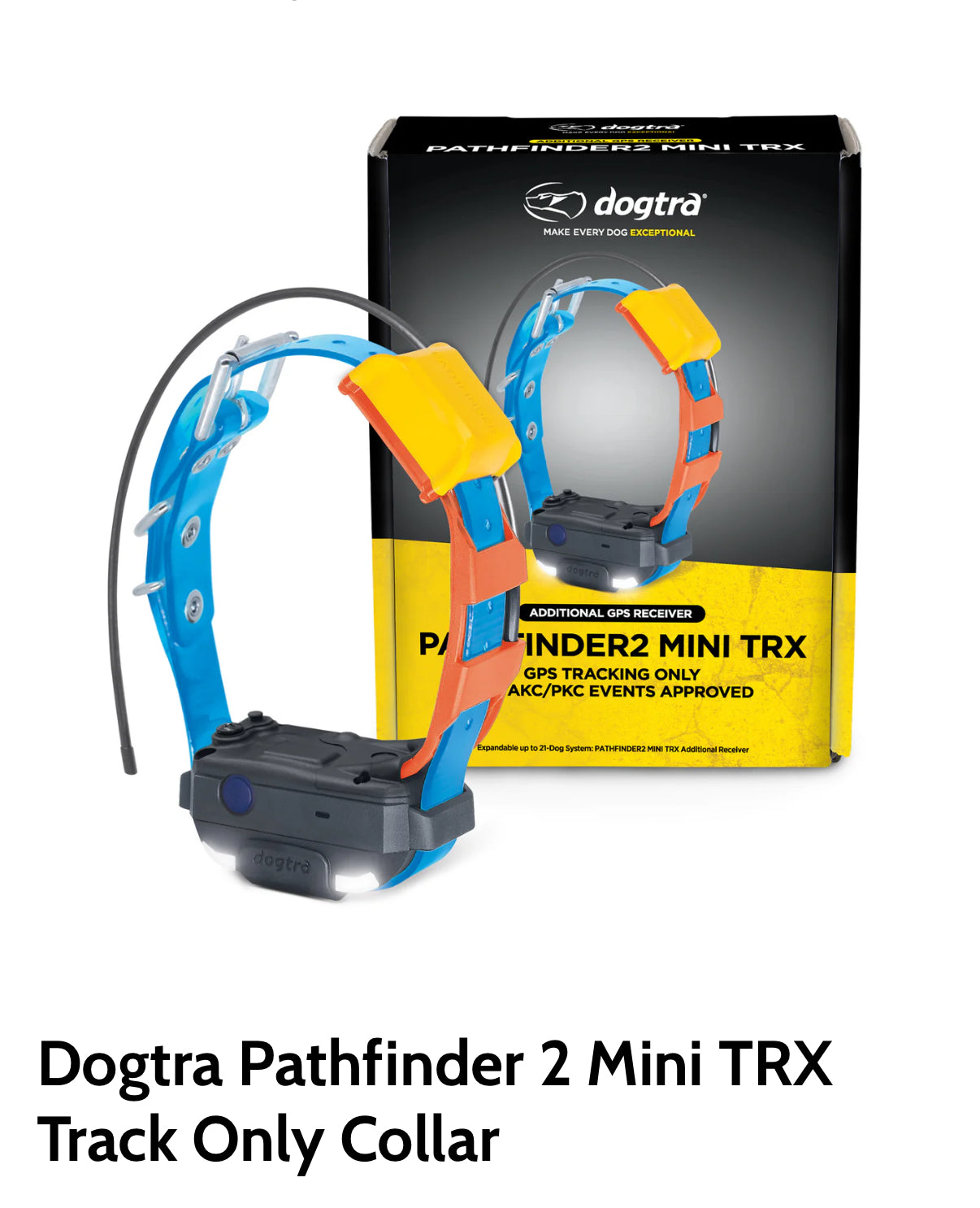 Dogtra Pathfinder 2 Mini TRX Track Only Collar