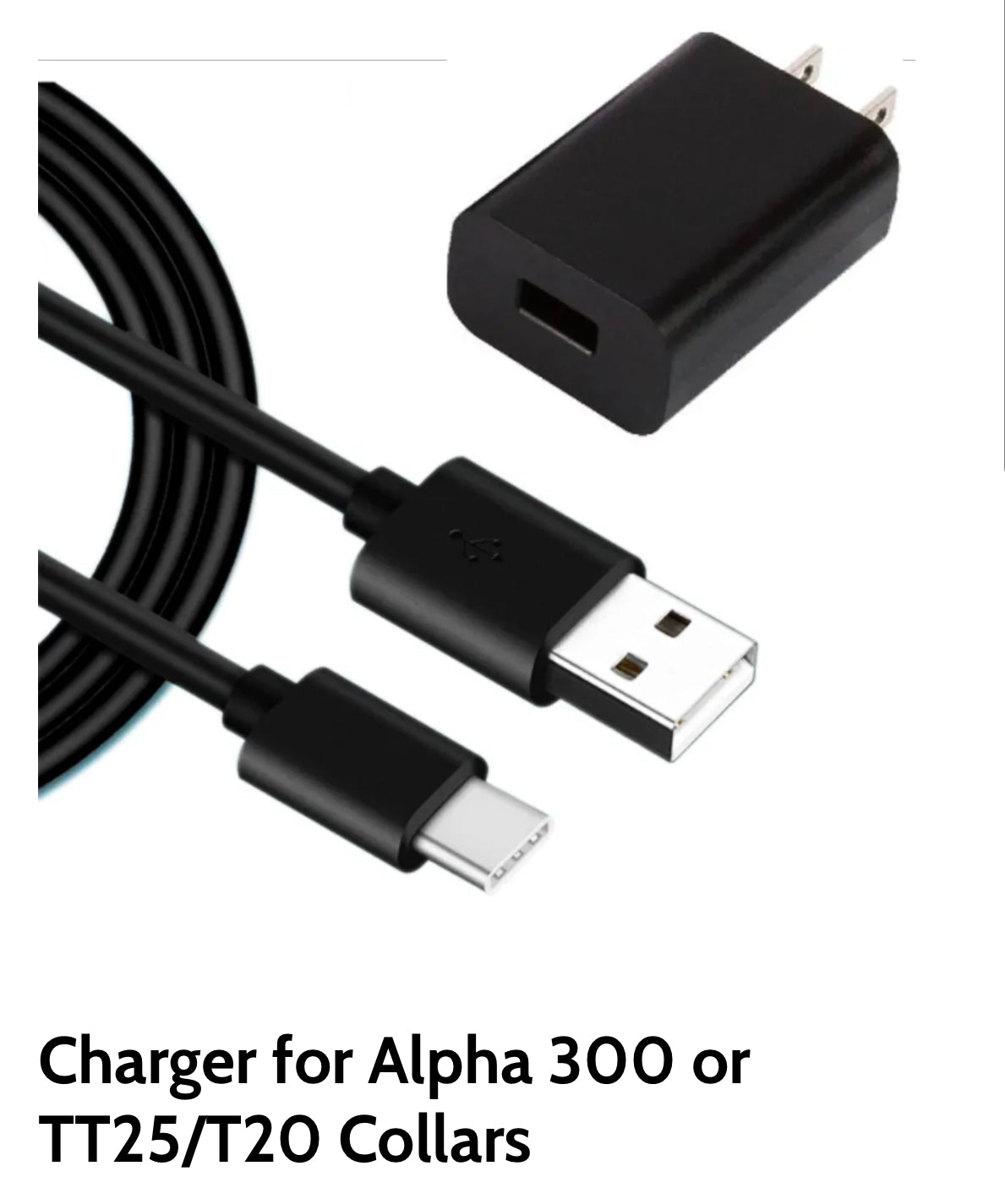 Charger for Alpha 300 or TT25/T20 Collars